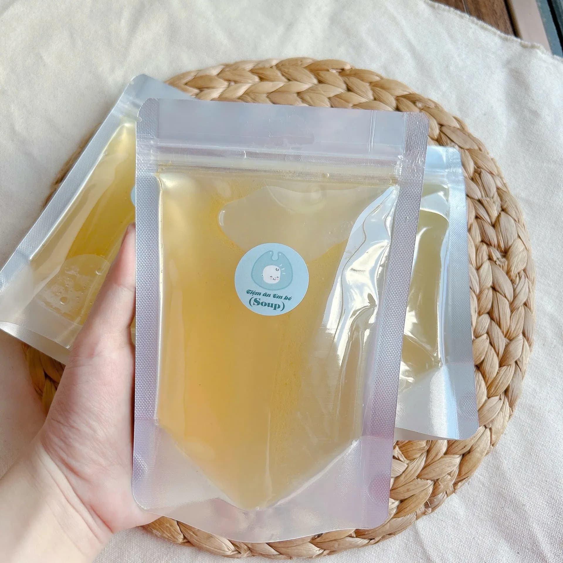 Dashi túi rau củ mix hải sản/gà hầm